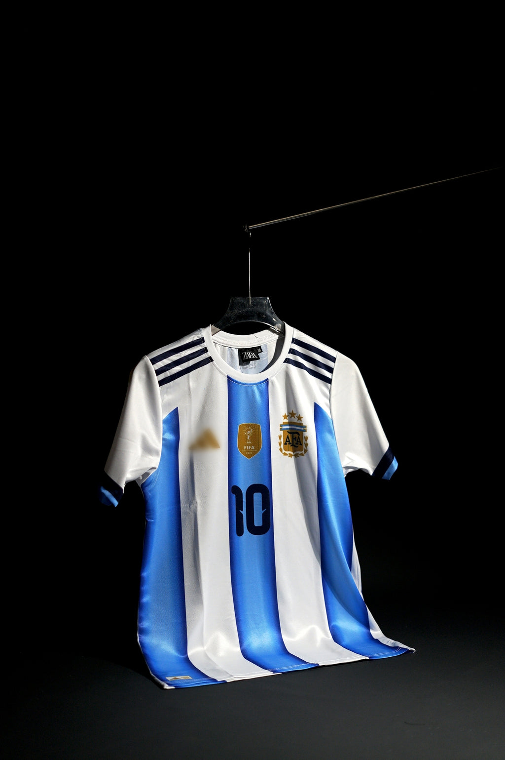 Argentina | LIONEL MESSI #10 | 2026 FIFA World Cup | Home Kit | Latest Design | Blue & White | Regular Fit