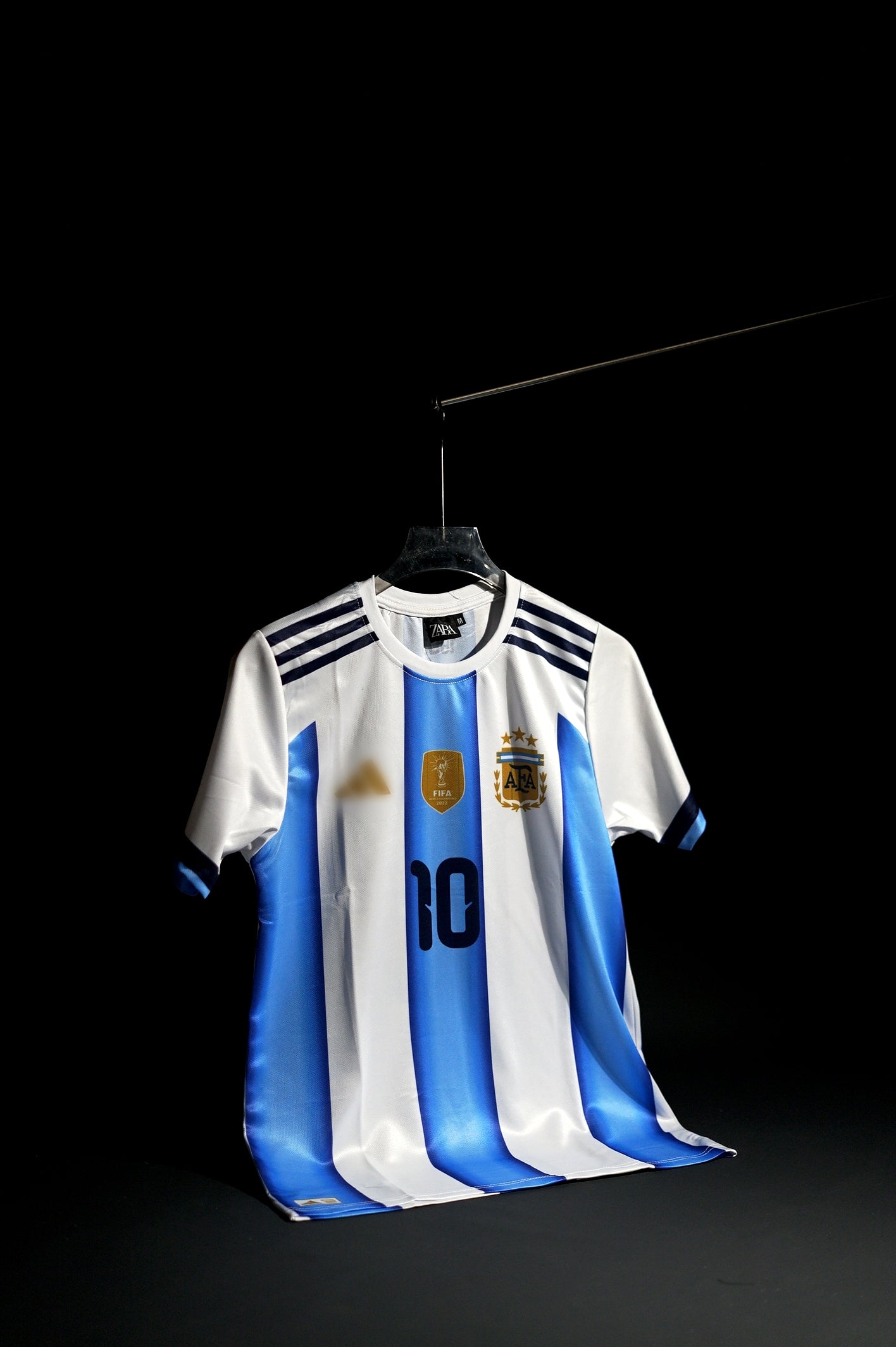 Argentina | LIONEL MESSI #10 | 2026 FIFA World Cup | Home Kit | Latest Design | Blue & White | Regular Fit