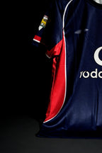Manchester United | BECKHAM #7 | 2000-01 | Third Kit | Retro Design | Blue & Red | Regular Fit