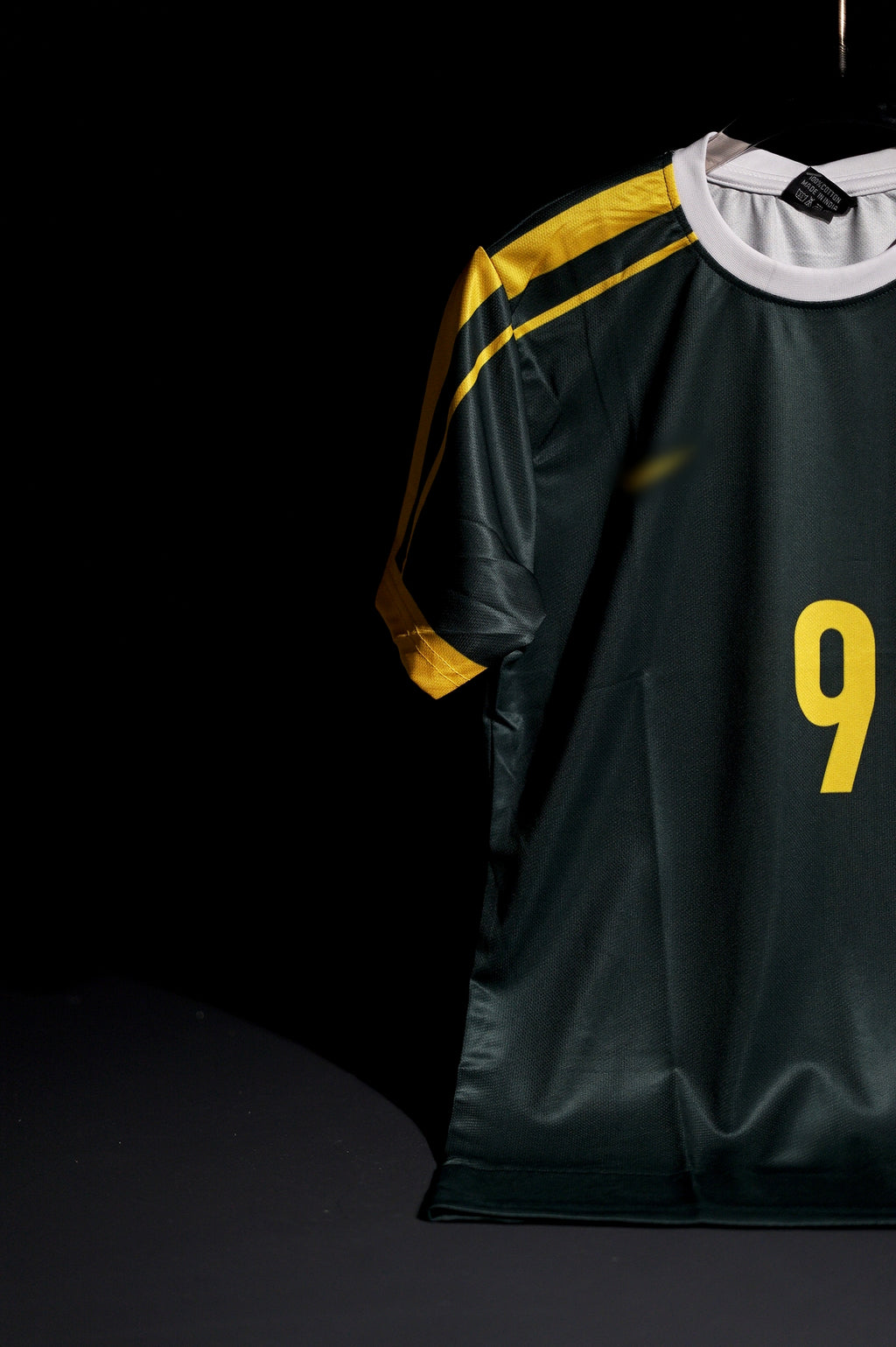 Brazil | RONALDO #9 | 1998 FIFA World Cup | Away Kit | Retro Design | Green & Yellow | Regular Fit