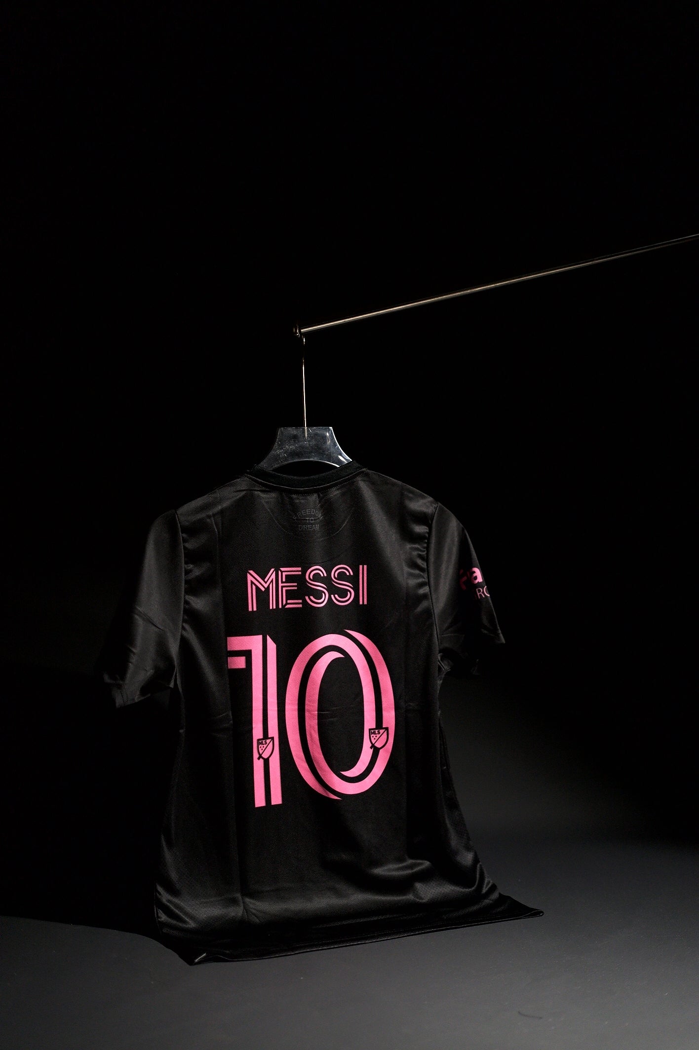 InterMiami FC | LIONEL MESSI #10 | 2025-26 | Away Kit | Latest Design | Black & Pink | Regular Fit