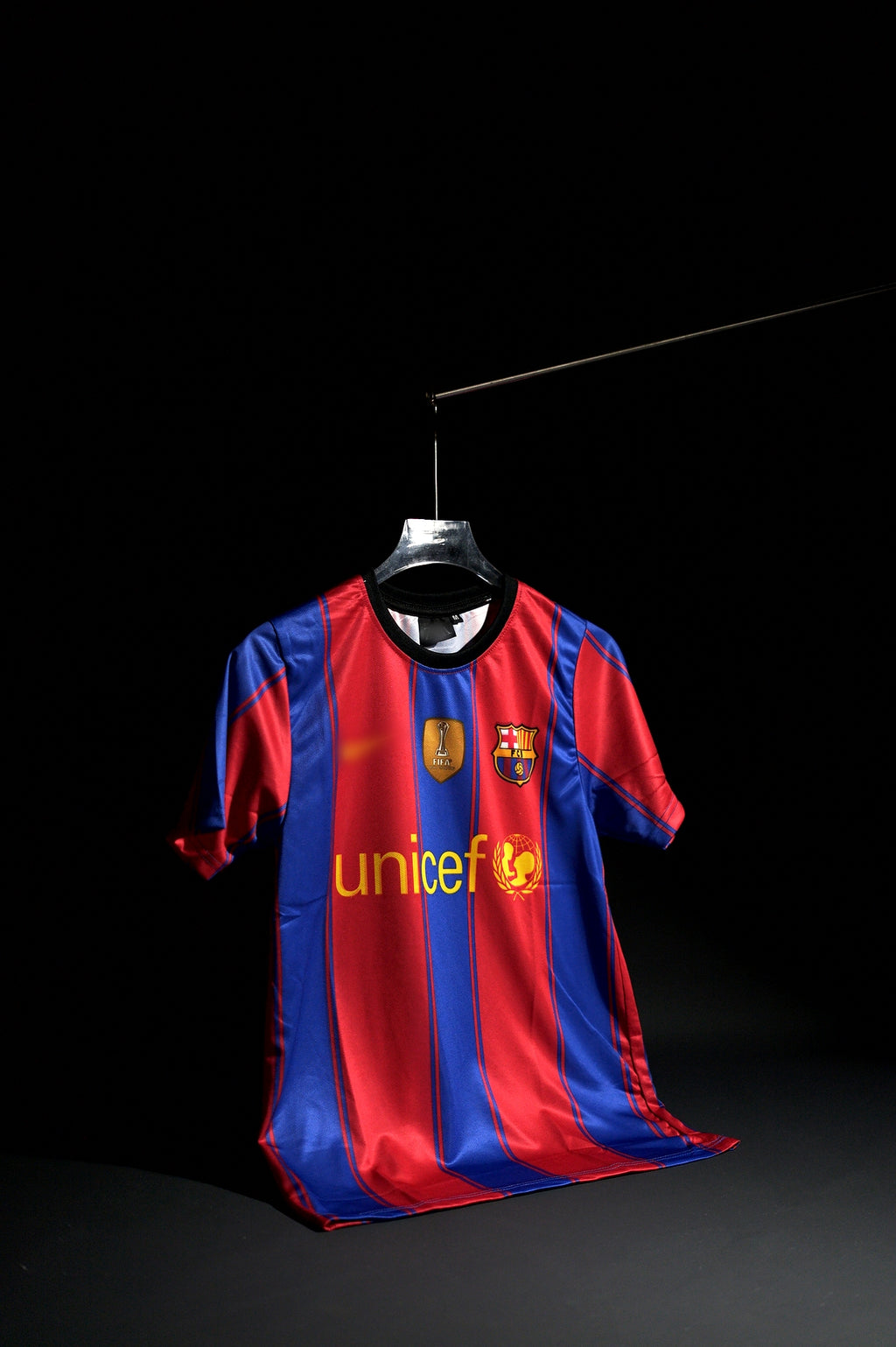 FC Barcelona | LIONEL MESSI #10 | 2007-08 | Home Kit | Retro Design | Blue & Red  | Regular Fit