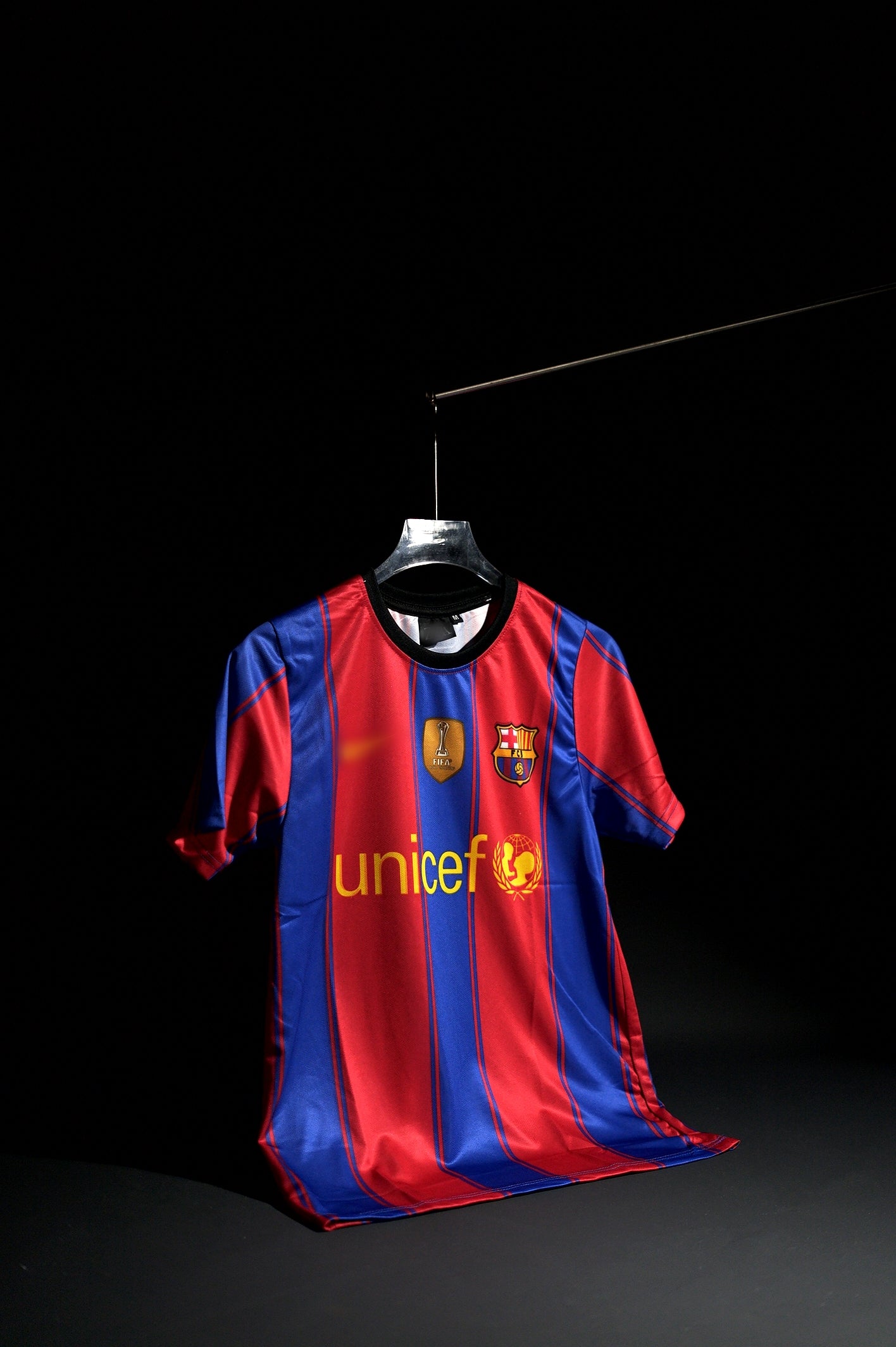 FC Barcelona | LIONEL MESSI #10 | 2007-08 | Home Kit | Retro Design | Blue & Red  | Regular Fit