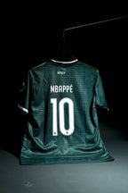 Real Madrid | KYLIAN MBAPPE #10 | 2026-27 | Second Kit | Emirates | Latest Design | Green | Embroidered Badges | Regular Fit