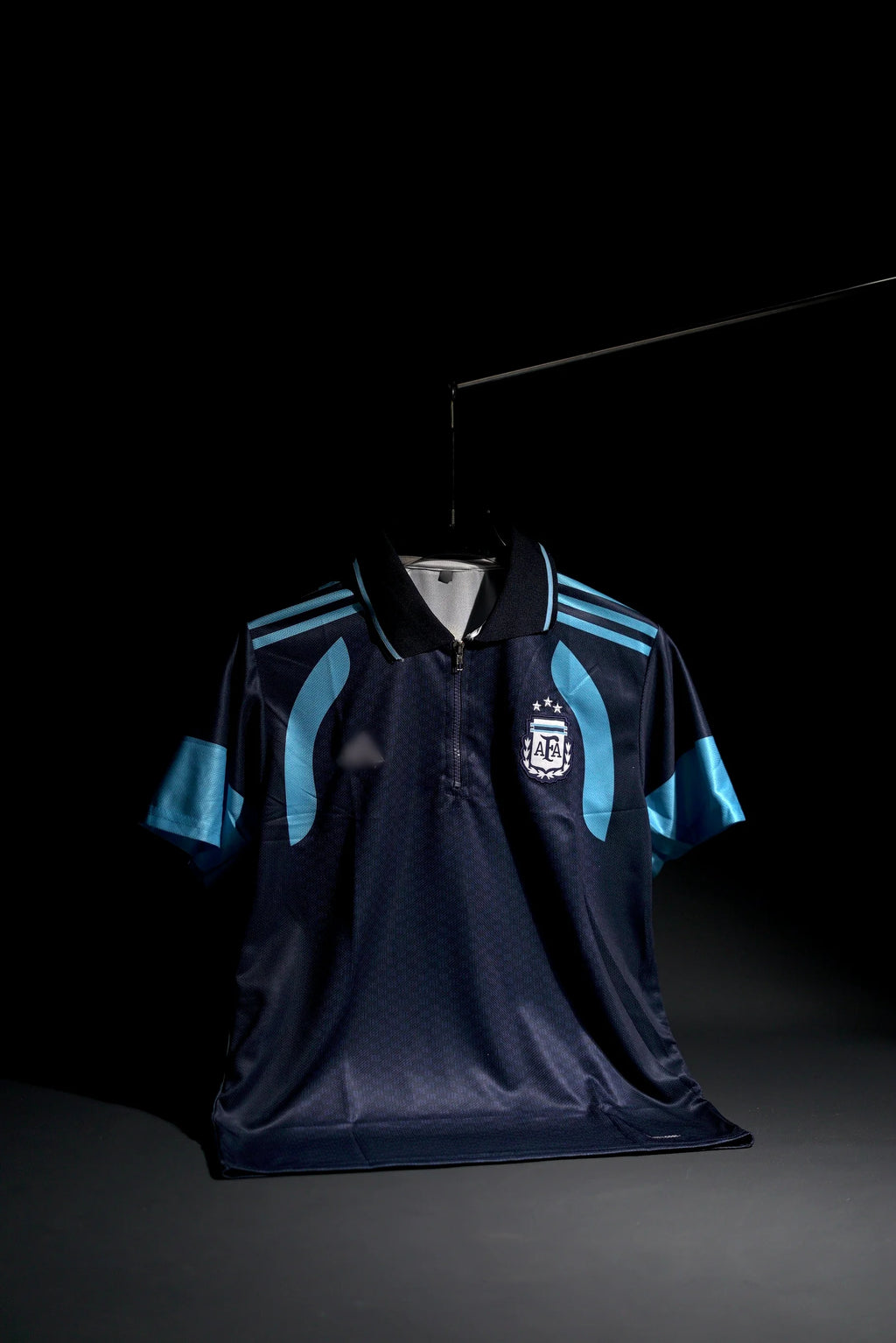Argentina | LIONEL MESSI #10 | 2026-27 | Training Kit | Latest Design | Blue | Embroidered Badges | Collared Zip Regular Kit