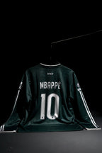 Real Madrid | KYLIAN MBAPPE #10 | 2026-27 | Home Kit | Emirates | Latest Design | Green | Embroidered Badges | Full Sleeve Kit