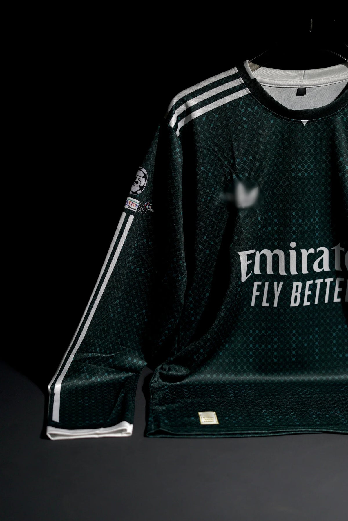 Real Madrid | KYLIAN MBAPPE #10 | 2026-27 | Home Kit | Emirates | Latest Design | Green | Embroidered Badges | Full Sleeve Kit