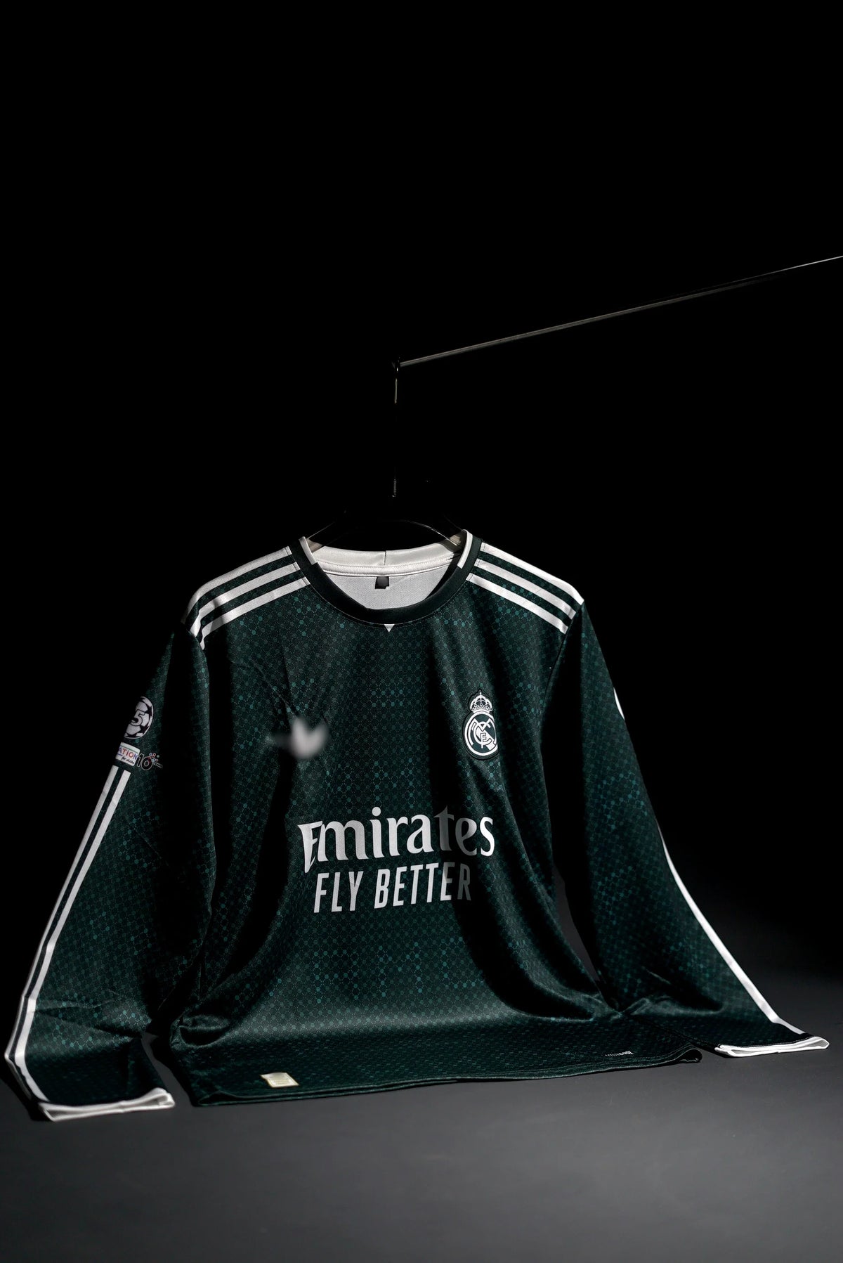 Real Madrid | KYLIAN MBAPPE #10 | 2026-27 | Home Kit | Emirates | Latest Design | Green | Embroidered Badges | Full Sleeve Kit