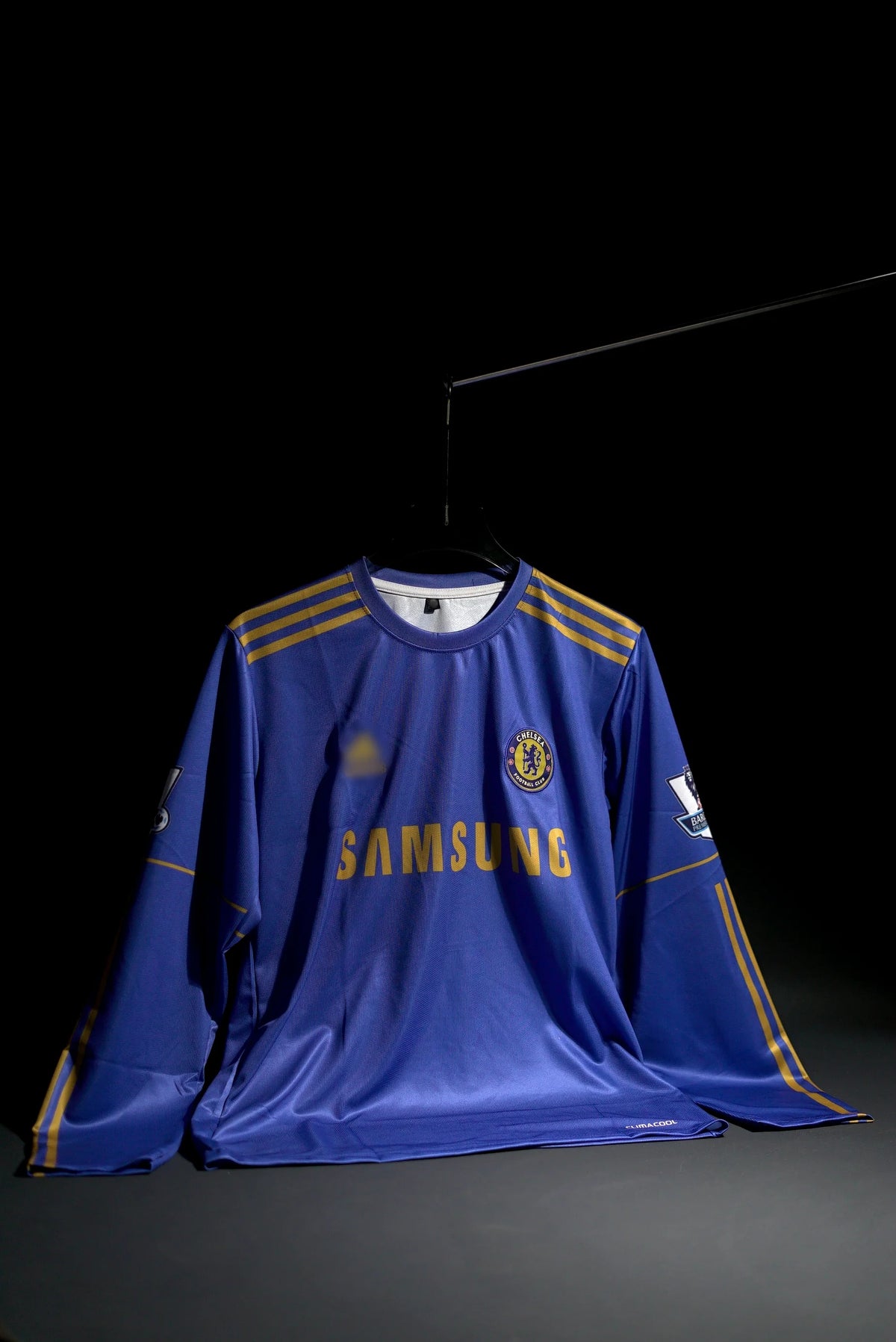 Chelsea FC | EDEN HAZARD #17 | 2012-13 | Home Kit | SAMSUNG | Retro Design | Blue | Embroidered Badges | Full Sleeve Kit