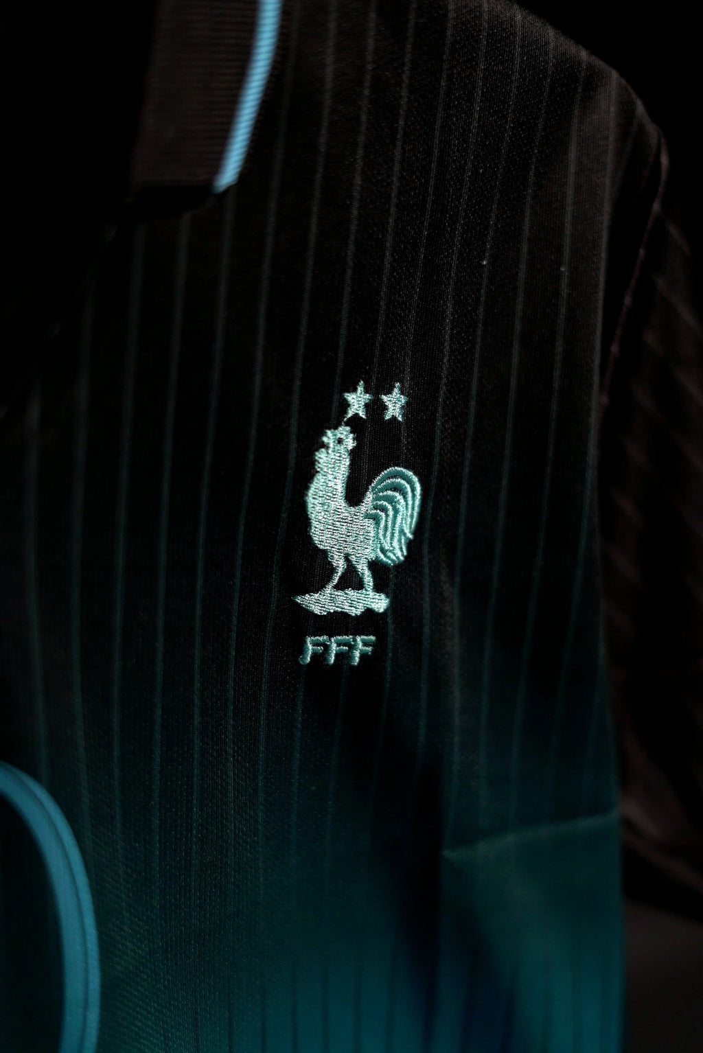France | KYLIAN MBAPPE #10 | 2026 | Special Kit | Latest Design | Black & Green | Embroidered Badges | Collared Kit | Regular Fit