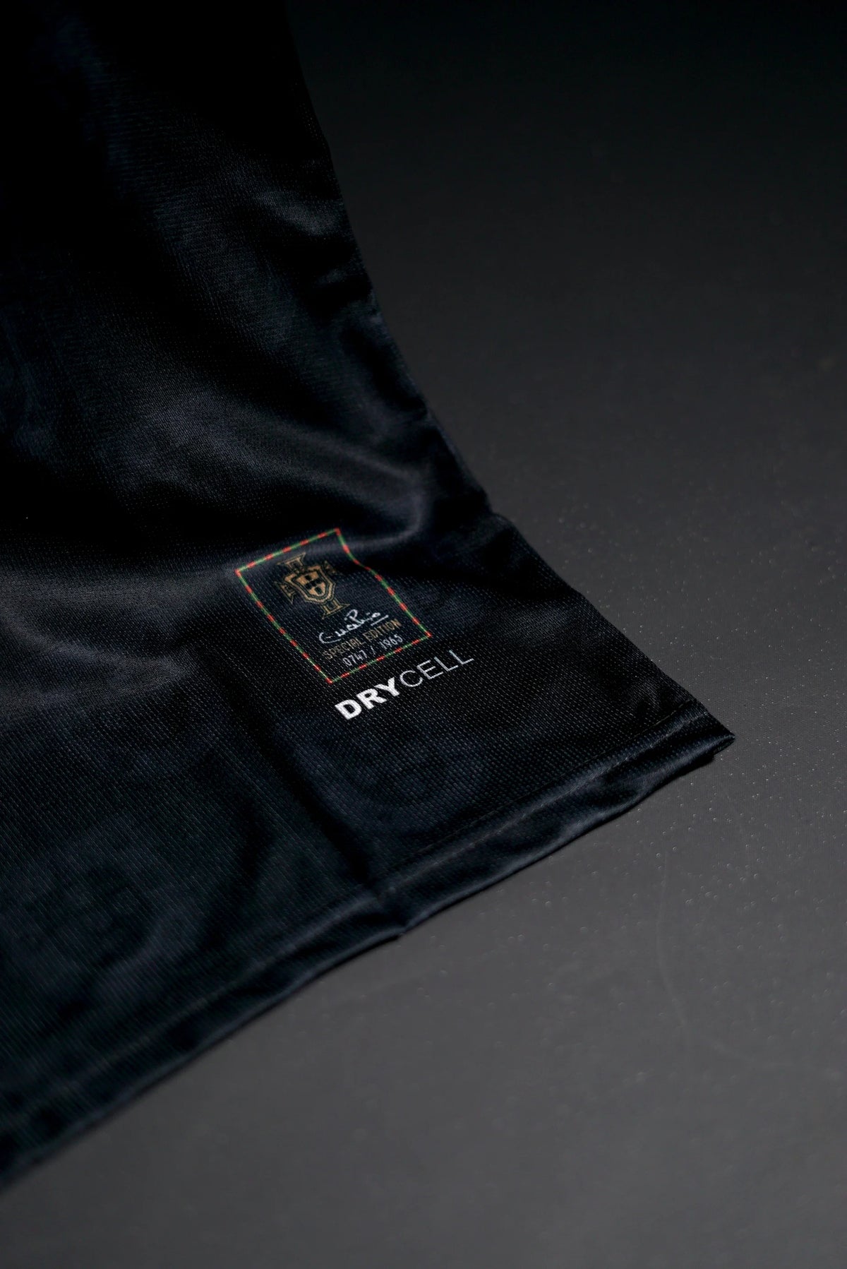 Portugal | CRISTIANO RONALDO #7 | 2026 | Special Kit | Latest Design | Black | Embroidered Badges | Collared Kit | Regular Fit