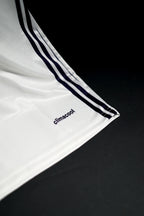 Real Madrid | CRISTIANO RONALDO #7 | 2016 -17 | Home Kit | Fly Emirates | Retro Design | White | Embroidered Badges | Collared Kit | Regular Fit