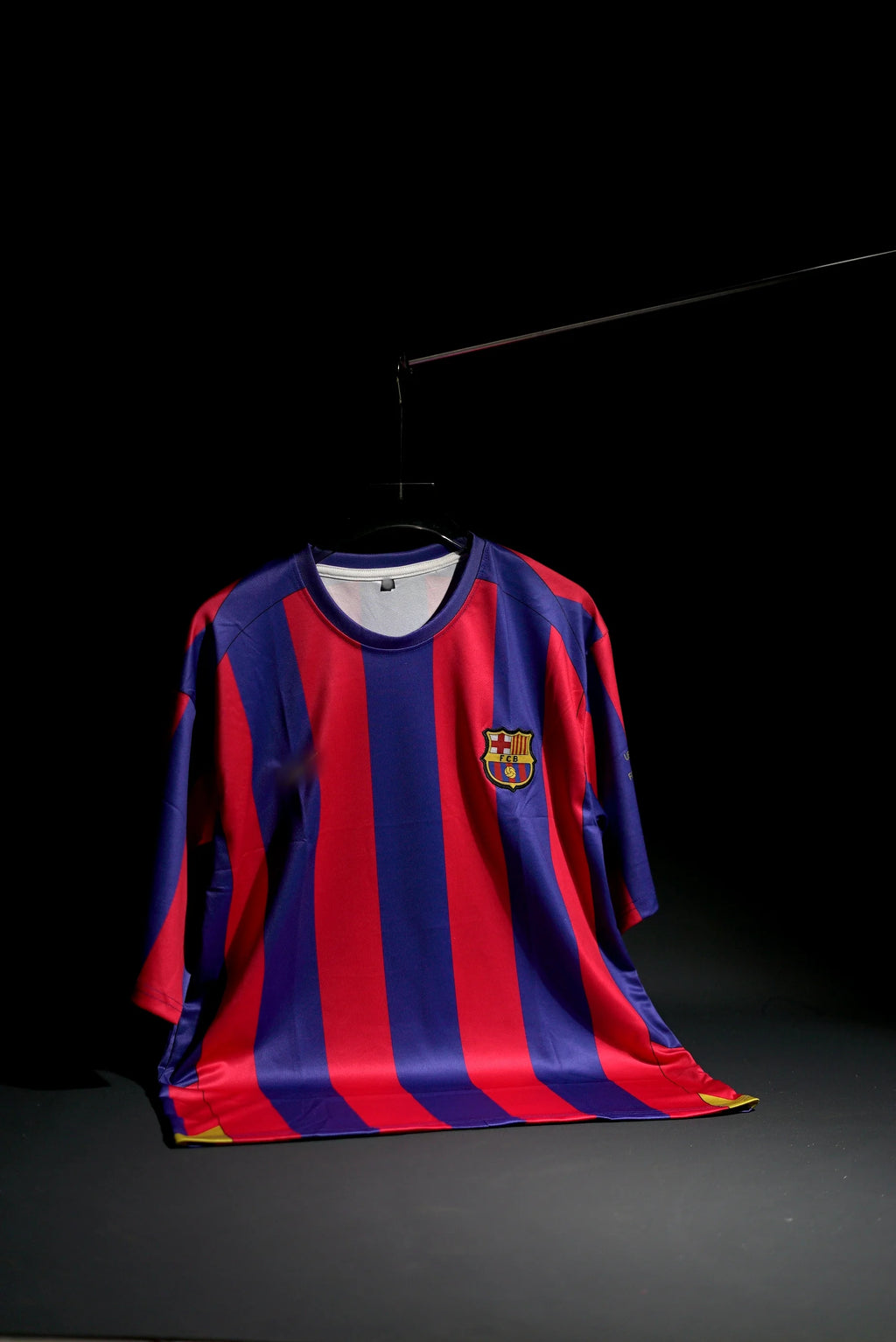 FC Barcelona | PUYOL #5 | 2003-04 | Home Kit | Retro Design | Embroidered Badges | Red & Blue | Oversized Fit