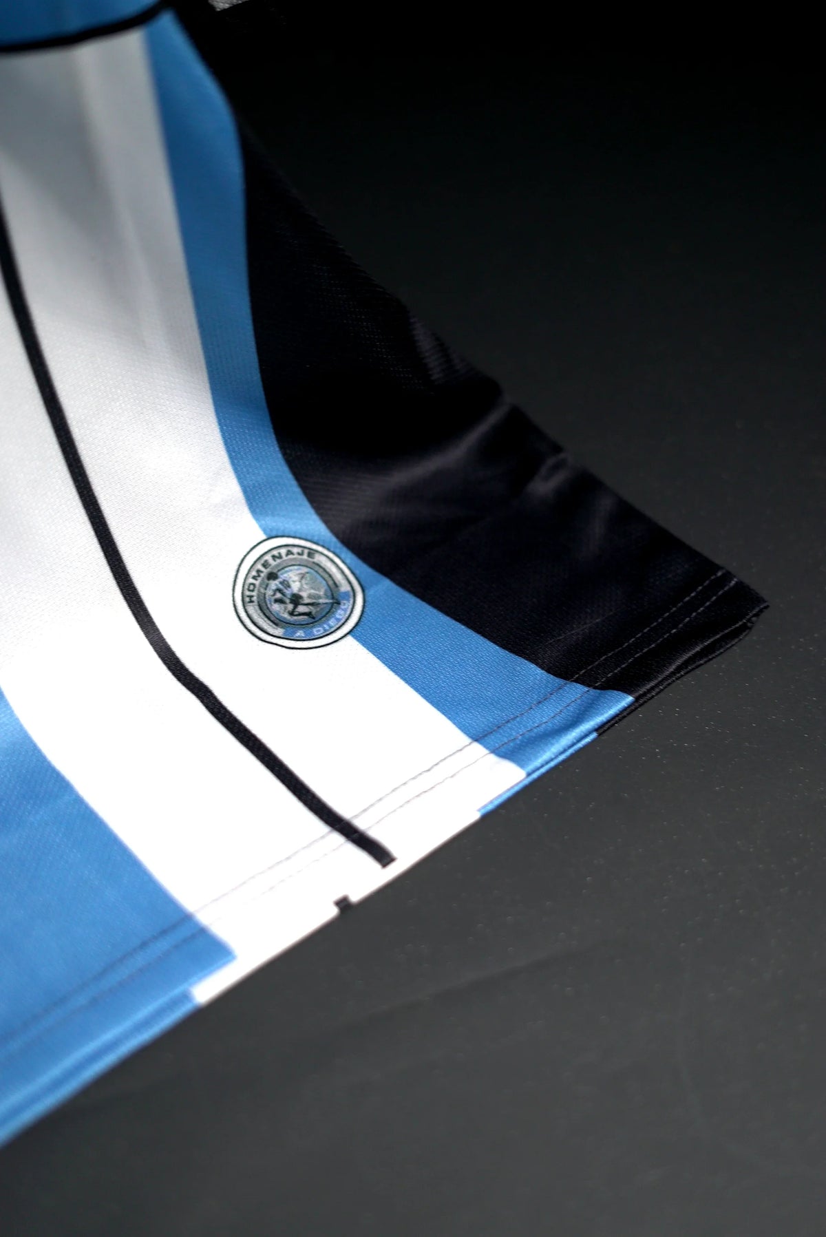Argentina | MARADONA #10 | 2001 | Farewell Kit | Embroidered | Special Kit | Retro Design | Blue | Collared Kit | Oversized Fit