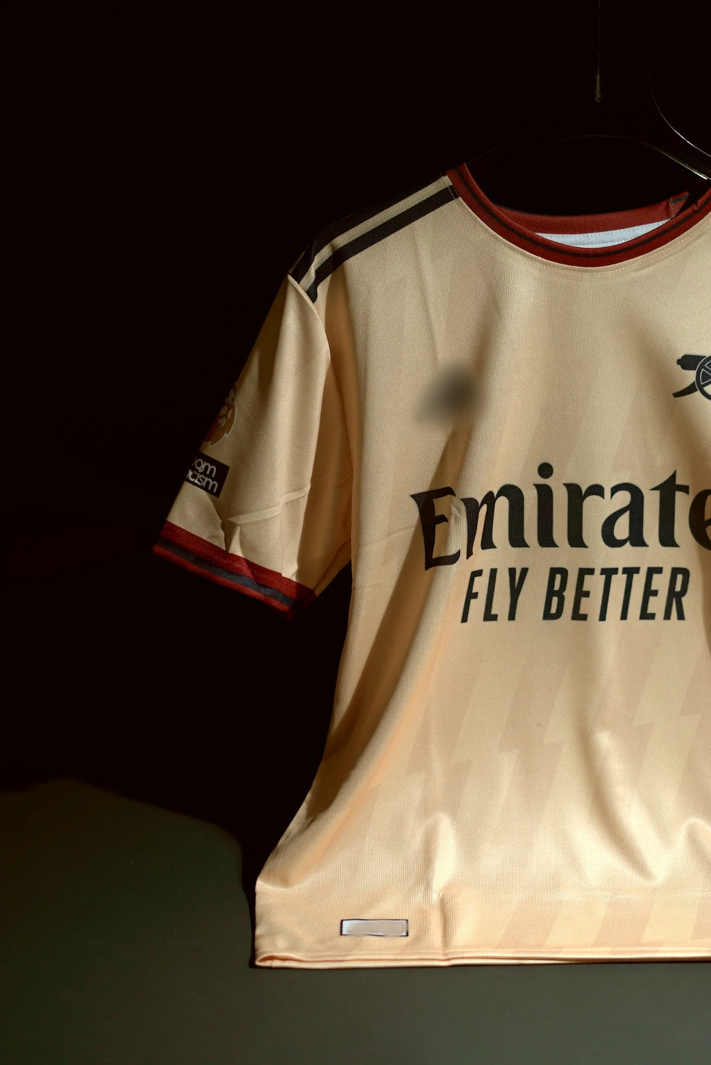 Arsenal FC | SAKA #7 | 2026-27 | Third Kit | Emirates Airways | Latest Design | Beige | Regular Fit