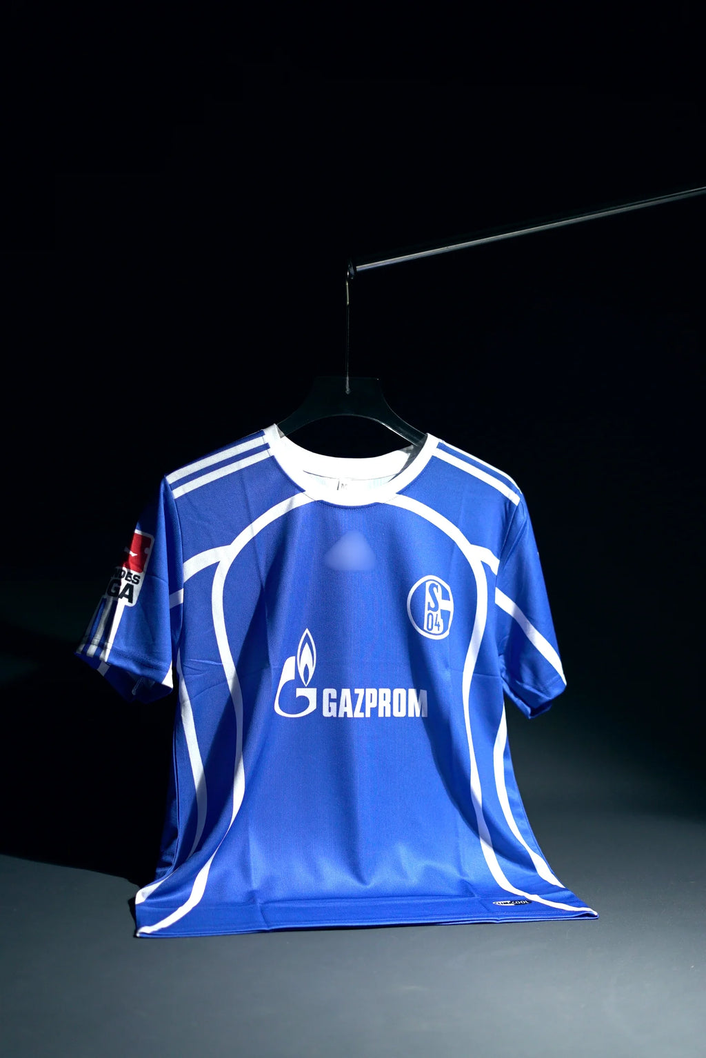 FC Schalke 04 | OZIL #17 | 2007-08 | Home Kit | Gazprom | Retro Design | Blue | Regular Fit