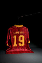 Spain | LAMINE YAMAL #19 | 2026 | Home Kit | Embroidered | Special Kit | Latest Design | Red | Collared Kit | Oversized Fit