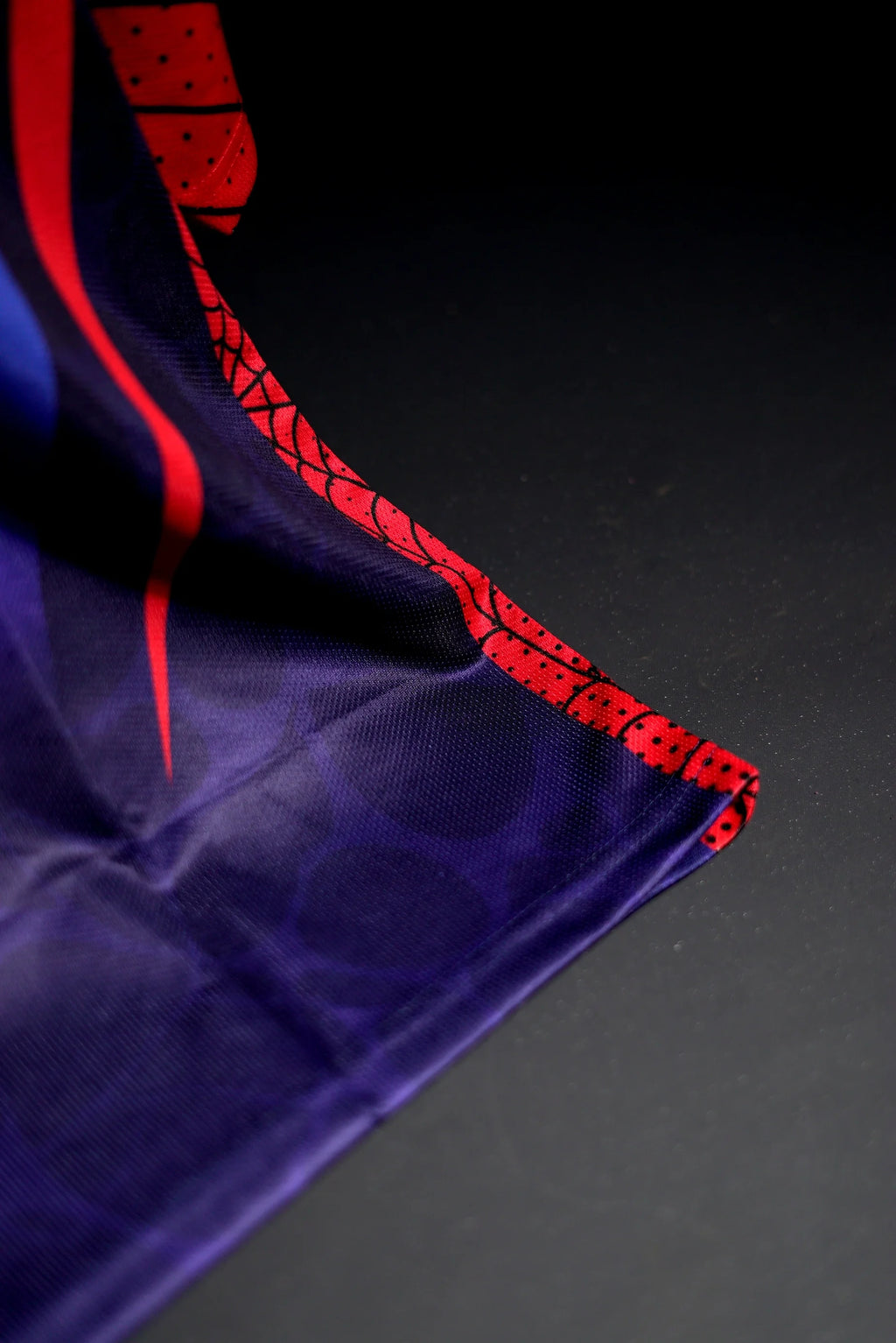 FC Barcelona Polo x Spiderman | 2026 | Special Kit | Embroidered | Latest Design | Blue & Red | Collared Kit | Oversized Fit