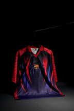 FC Barcelona Polo x Spiderman | 2026 | Special Kit | Embroidered | Latest Design | Blue & Red | Collared Kit | Oversized Fit