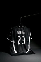 Real Madrid | BECKHAM #23 | 2006 -07 | Away Kit | BenQ | Retro Design | Black | Regular Fit