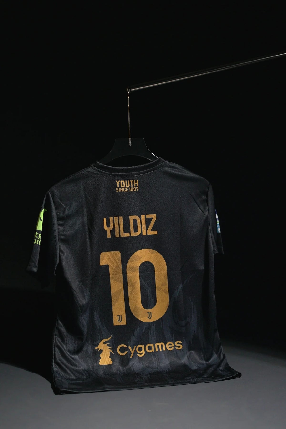 Juventus FC | YILDIZ #10 | 2026-27 | Third Kit | JEEP | Latest Design | Black | Regular Fit