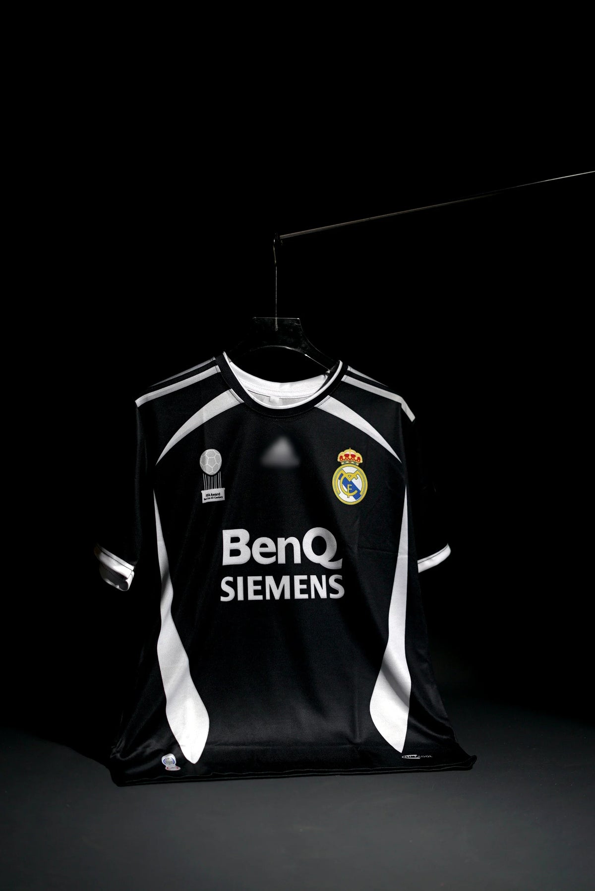 Real Madrid | BECKHAM #23 | 2006 -07 | Away Kit | BenQ | Retro Design | Black | Regular Fit