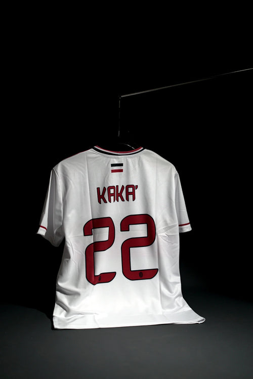 AC Milan | KAKA #22 | 2012 -13 | Away Kit | Fly Emirates | Retro Design | White | Regular Fit