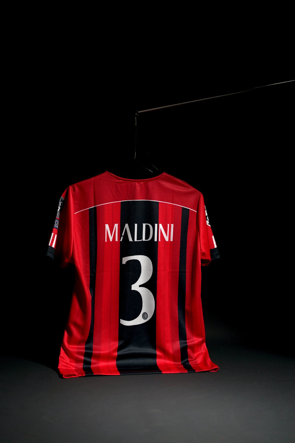 AC Milan | MALDINI #3 | 2014 -15 | Home Kit | Emirates | Retro Design | Red & Black | Regular Fit