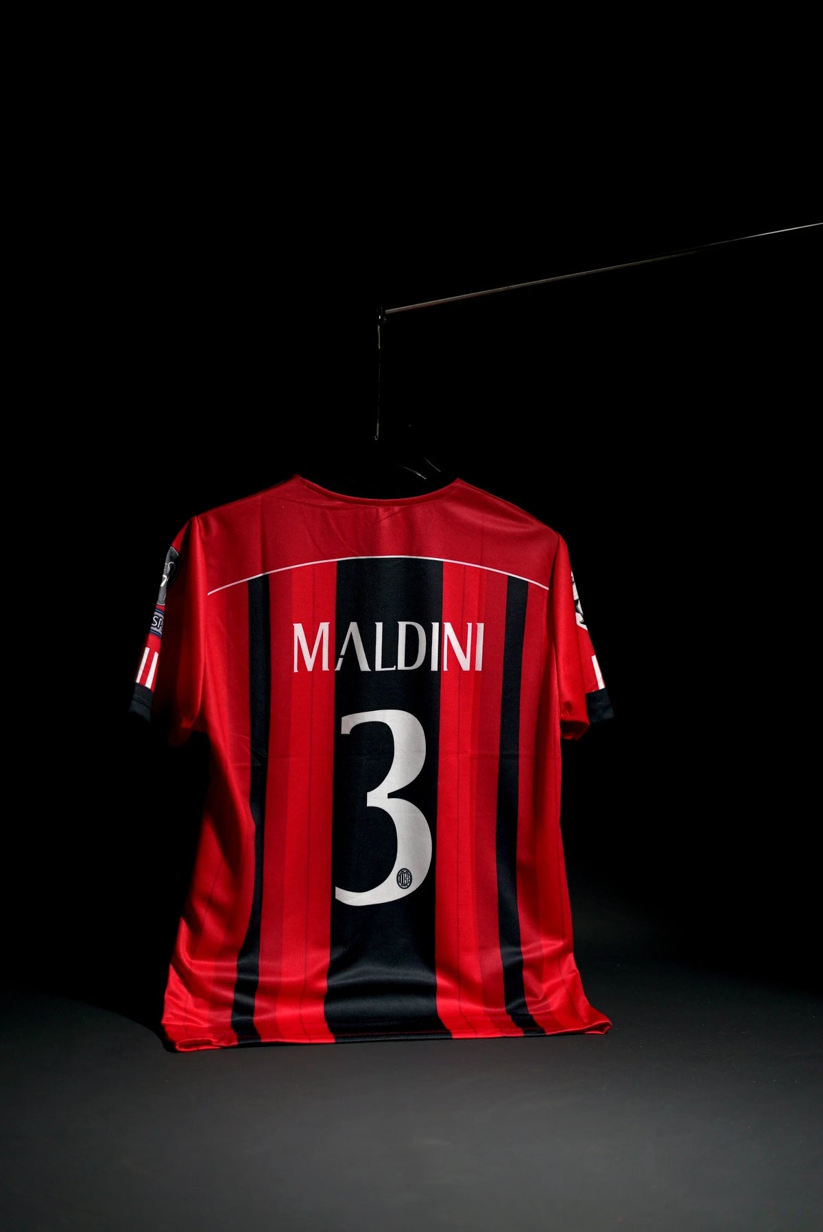 AC Milan | MALDINI #3 | 2014 -15 | Home Kit | Emirates | Retro Design | Red & Black | Regular Fit