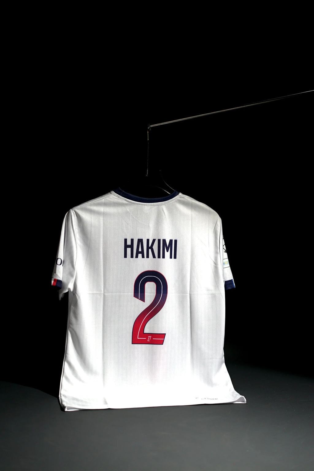 Paris Saint Germain | HAKIMI #2 | 2026 -27 | Away Kit | Qatar Airways | Latest Design | White | Regular Fit