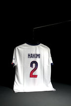 Paris Saint Germain | HAKIMI #2 | 2026 -27 | Away Kit | Qatar Airways | Latest Design | White | Regular Fit