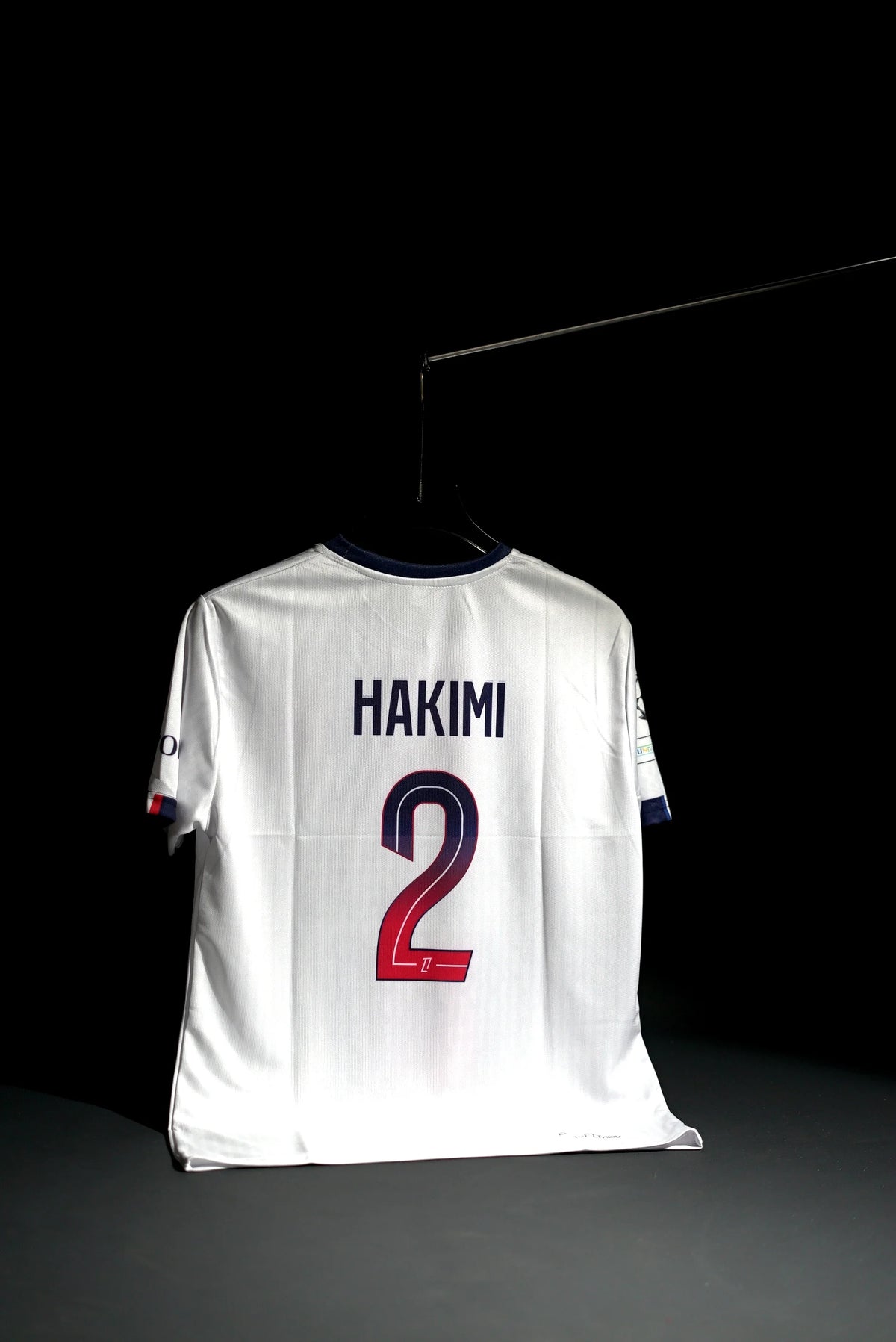 Paris Saint Germain | HAKIMI #2 | 2026 -27 | Away Kit | Qatar Airways | Latest Design | White | Regular Fit
