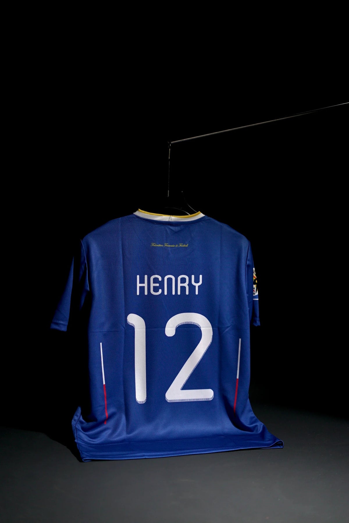 France | HENRY #12 | 2009 -10 | Home Kit | Retro Design | Blue | Regular Fit