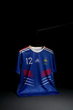 France | HENRY #12 | 2009 -10 | Home Kit | Retro Design | Blue | Regular Fit