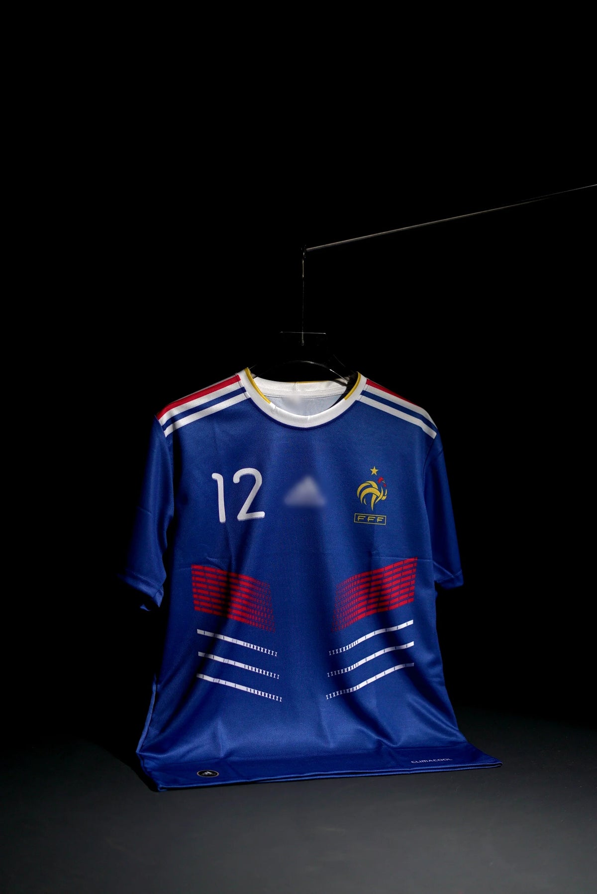 France | HENRY #12 | 2009 -10 | Home Kit | Retro Design | Blue | Regular Fit