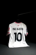 Liverpool FC | MAC ALLISTER #10 | 2026 -27 | Away Kit | Standard Chartered | Latest Design | White | Regular Fit