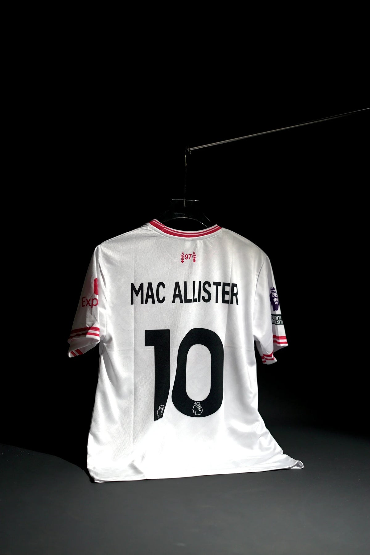 Liverpool FC | MAC ALLISTER #10 | 2026 -27 | Away Kit | Standard Chartered | Latest Design | White | Regular Fit