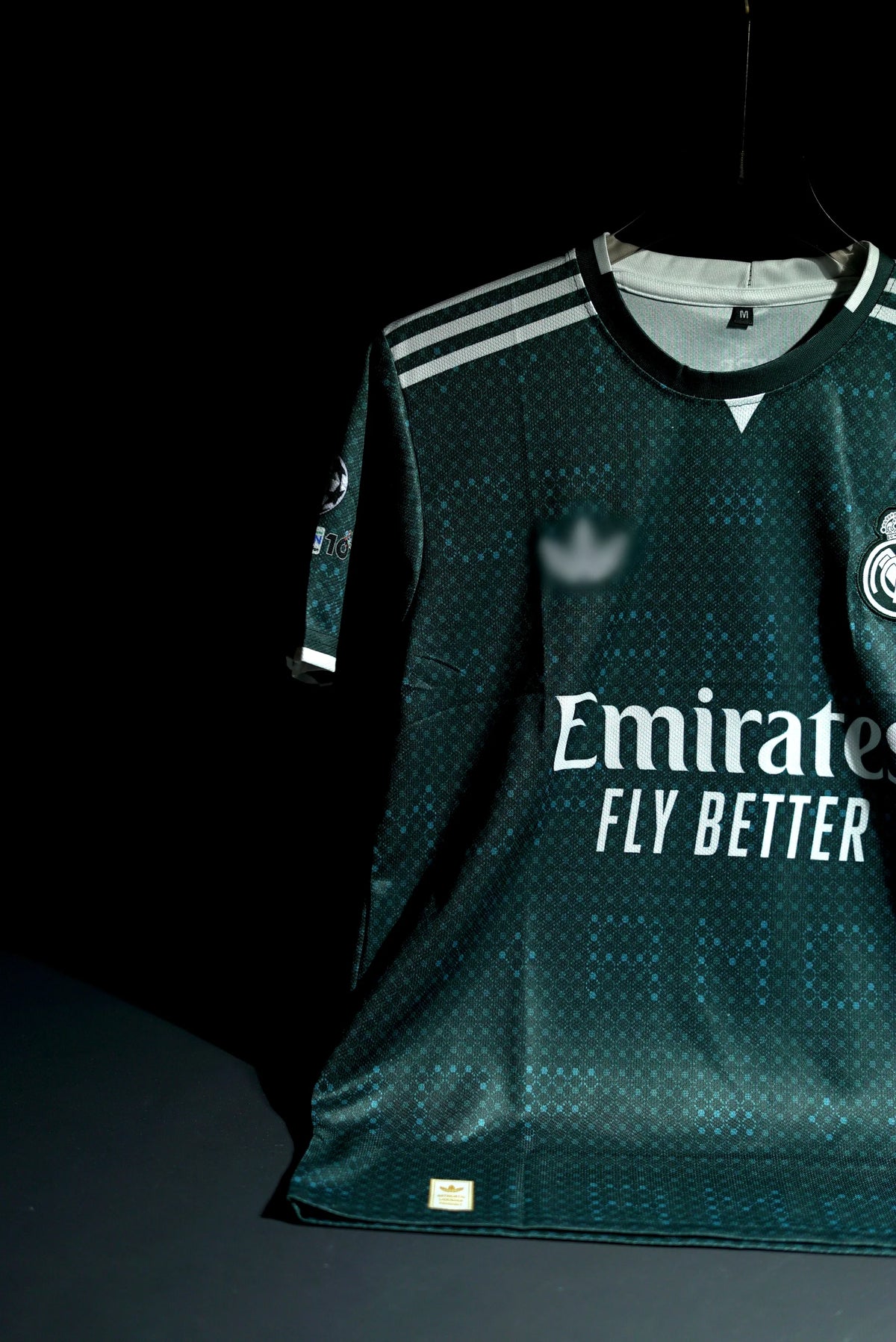 Real Madrid | KYLIAN MBAPPE #10 | 2026-27 | Second Kit | Emirates | Latest Design | Green | Embroidered Badges | Regular Fit