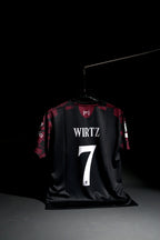 Liverpool FC | WIRTZ #7 | 2026-27 | Third Kit | Standard Chartered | Latest Design | Maroon & Black | Regular Fit