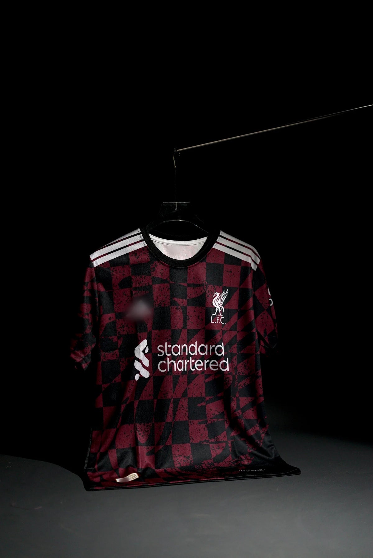 Liverpool FC | WIRTZ #7 | 2026-27 | Third Kit | Standard Chartered | Latest Design | Maroon & Black | Regular Fit