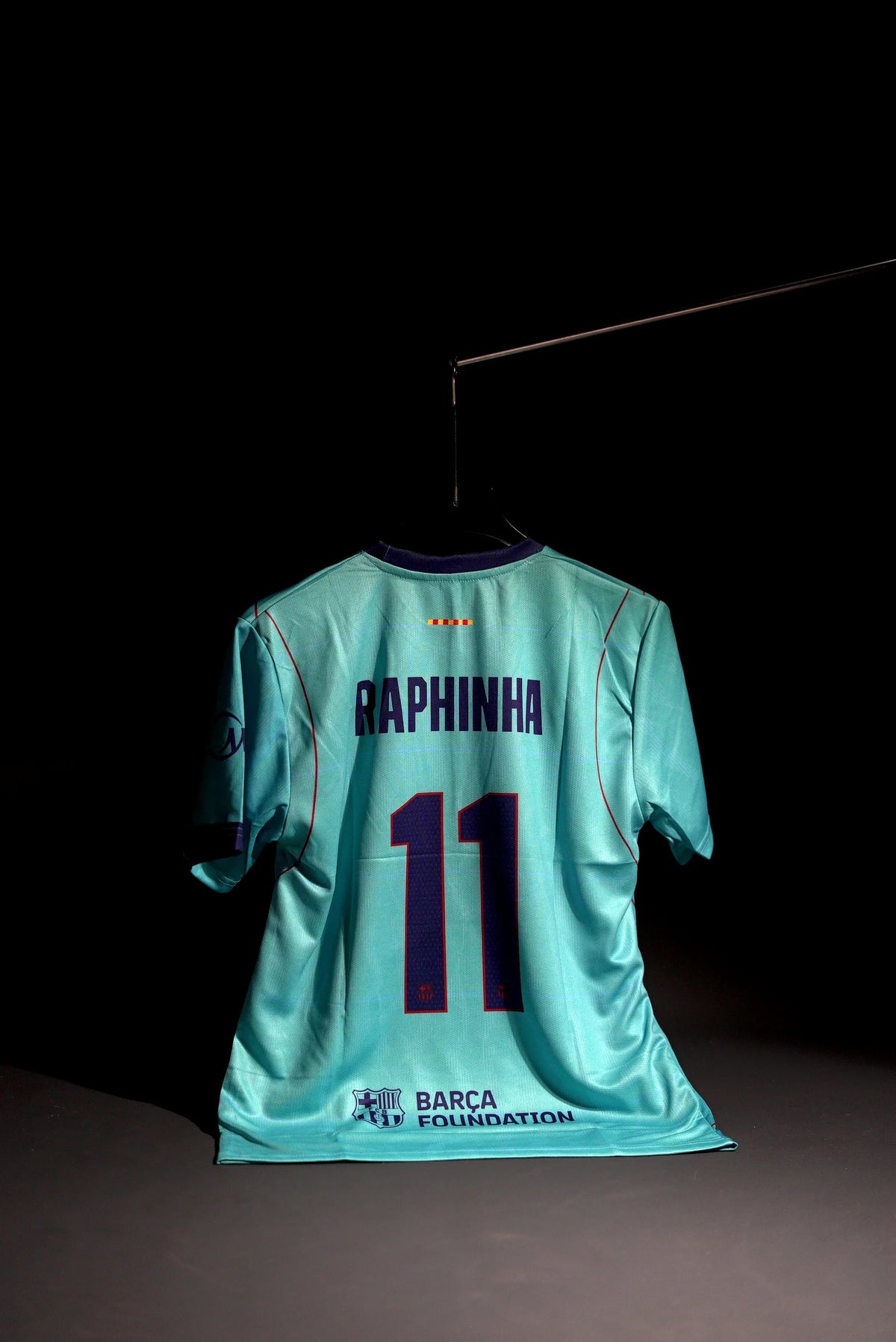 FC Barcelona | RAPHINHA #11 | 2026-27 | Third Kit | Spotify | Latest Design | Green | Regular Fit