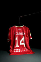FC Bayern Munchen | LUIS DIAZ #14 | 2026-27 | Home Kit | .T. | Latest Design | Red | Regular Fit