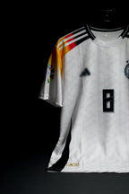 Germany | TONI KROOS #8 | 2024 | Home Kit | Retro Design | White | Regular Fit