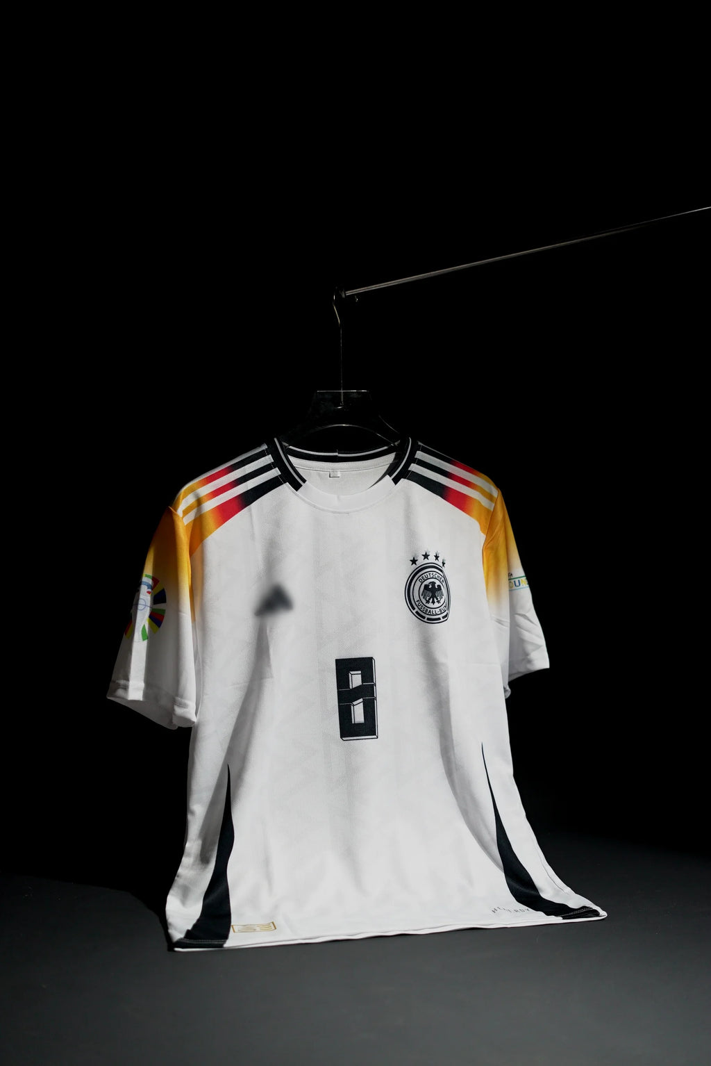 Germany | TONI KROOS #8 | 2024 | Home Kit | Retro Design | White | Regular Fit