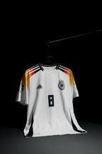 Germany | TONI KROOS #8 | 2024 | Home Kit | Retro Design | White | Regular Fit