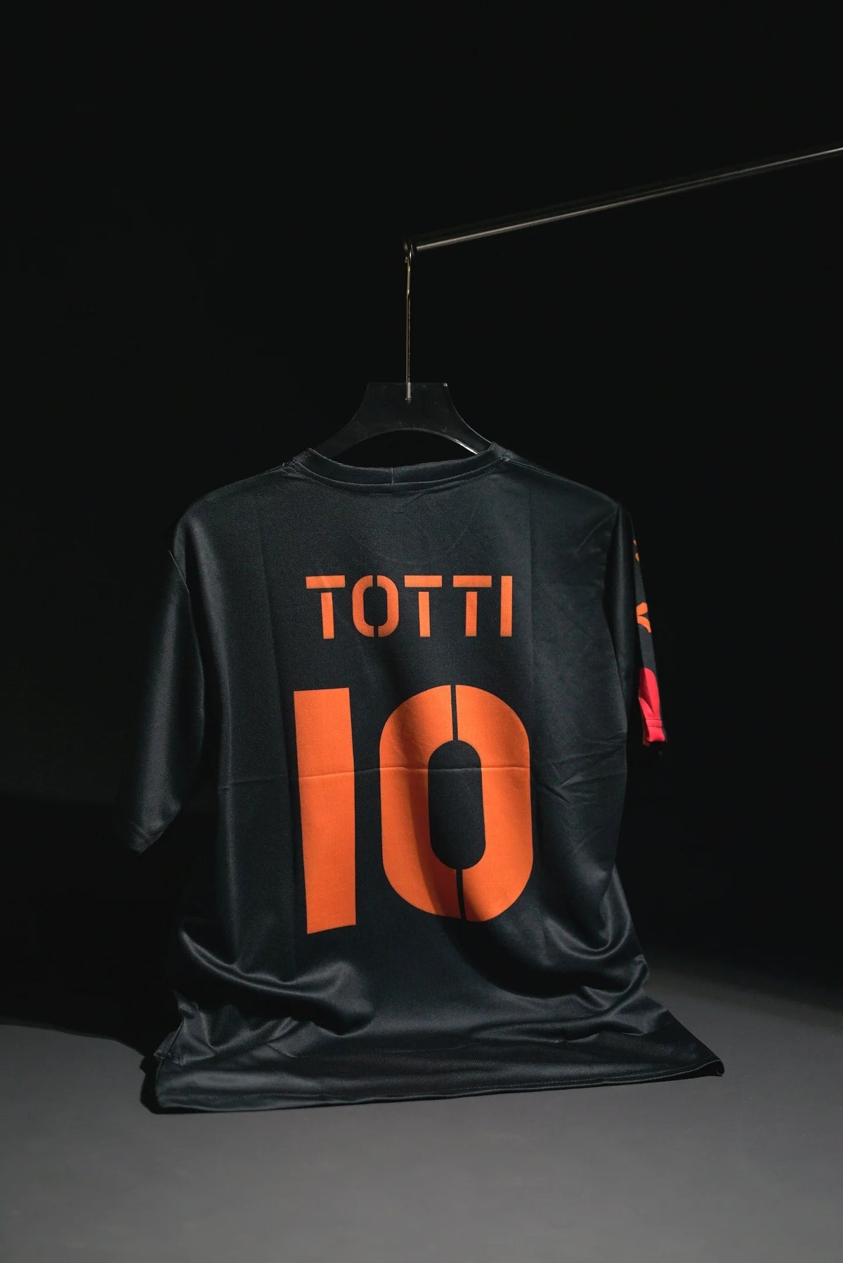 AS Roma  | TOTTI #10 | 2003-04 | Fourth Kit | Mazda | Retro Design | Black | Regular Fit