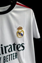 Real Madrid | BELLINGHAM #5 | 2026-27 | Home Kit | Emirates | Latest Design | White | Embroidered Badges | Regular Fit