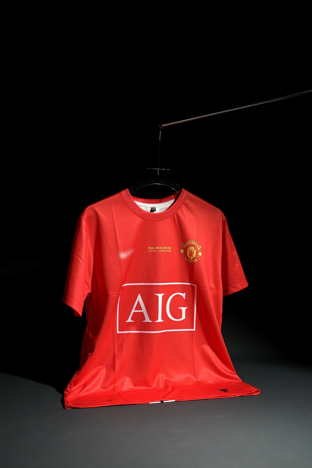 Manchester United FC | CRISTIANO RONALDO #7 | 2007-08 | Home Kit | AIG | Retro Design | Red | Regular Fit