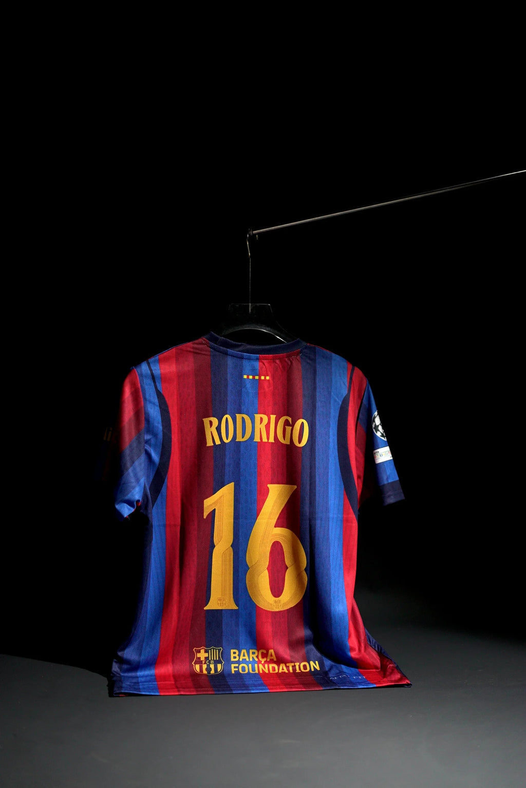 Barcelona FC | RODRIGO #16 | 2026-27 | Home Kit | Spotify | Latest Design | Red & Blue | Regular Fit