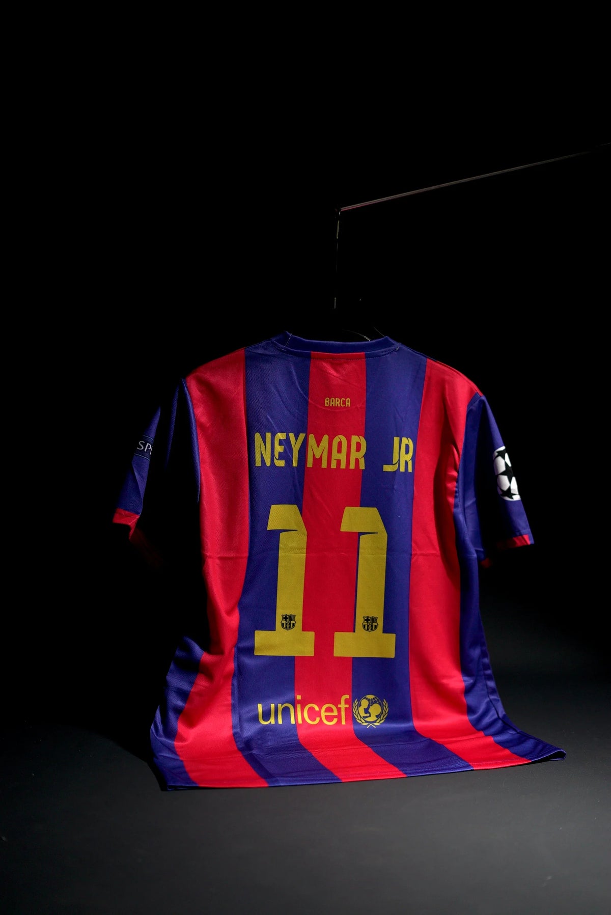 FC Barcelona | NEYMAR JR #11 | 2026-27 | Home Kit | Qatar Airways | Retro Design | Blue & Red | Embroidered Badges | Regular Fit